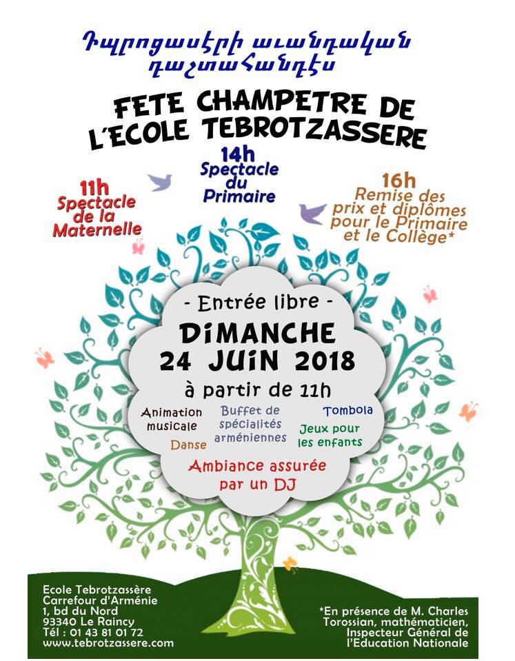 Fête champêtre de l’école Tebrotzassere