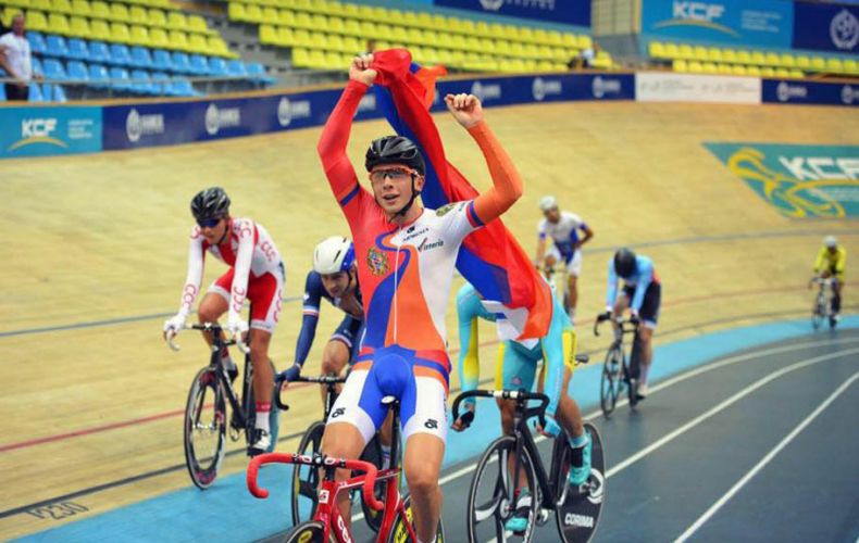 Edgar Stepanyan (Arménie) va participer en France aux premières épreuves de la coupe du monde de cyclisme