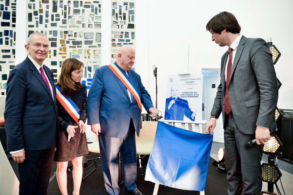 Inauguration du Palais des Congrès Charles Aznavour