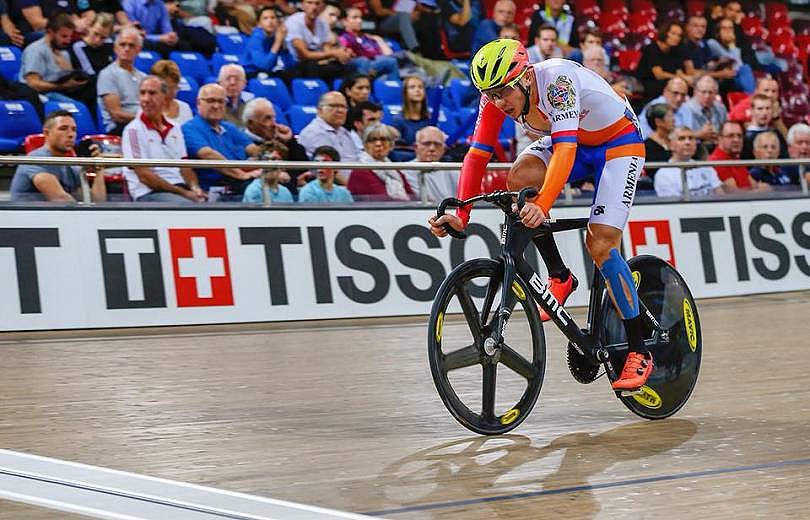 Malgré une double fracture, le meilleur cycliste d’Arménie Edgar Stepanyan veut participer aux Jeux européens