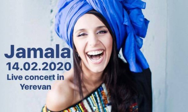 La chanteuse arméno-tatare Jamala qui avait remporté l’Eurovision en 2016 sera en concert à Erévan le 14 février