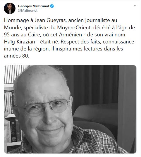 Hommage à Jean Gueyras