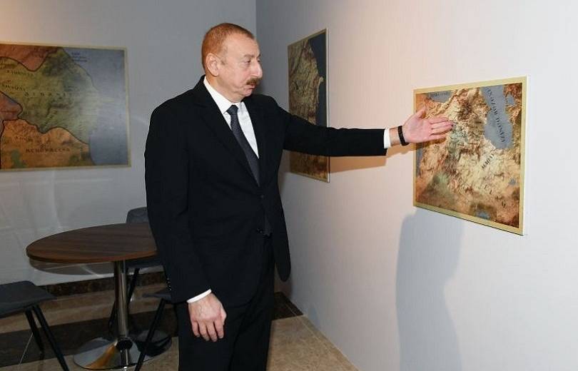 Le président Aliev désire azerbaïdjaniser les noms de lieux sur la carte de l’Arménie