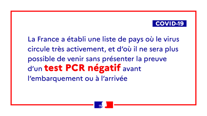 Coronavirus : la France ajoute l’Arménie à sa liste de pays « écarlate »