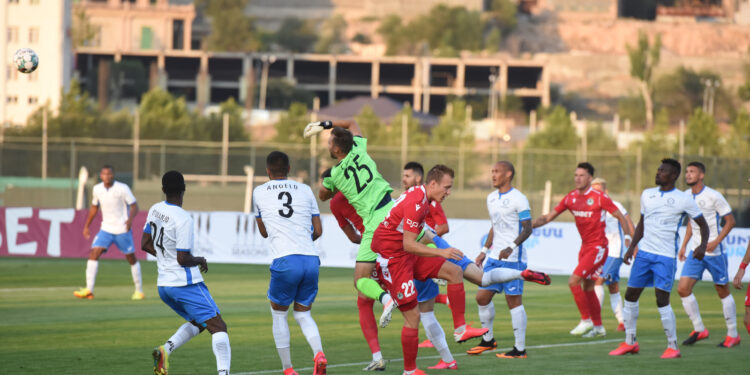 A Erévan pour le 1er tour des qualifications de la Ligue des champions, Ararat-Armenia perd face à Omonia (Chypre) 0-1 dans les prolongations