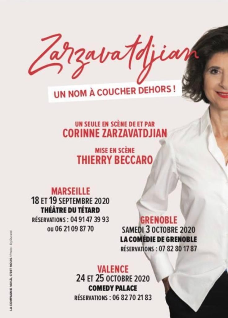 MCAGD Grenoble: du rire avec Corinne Zarzavatdjian le 3 octobre