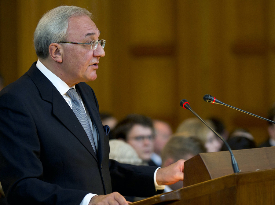 Kirill Gevorgyan élu Vice-président de la Cour Internationale de Justice de la Haye