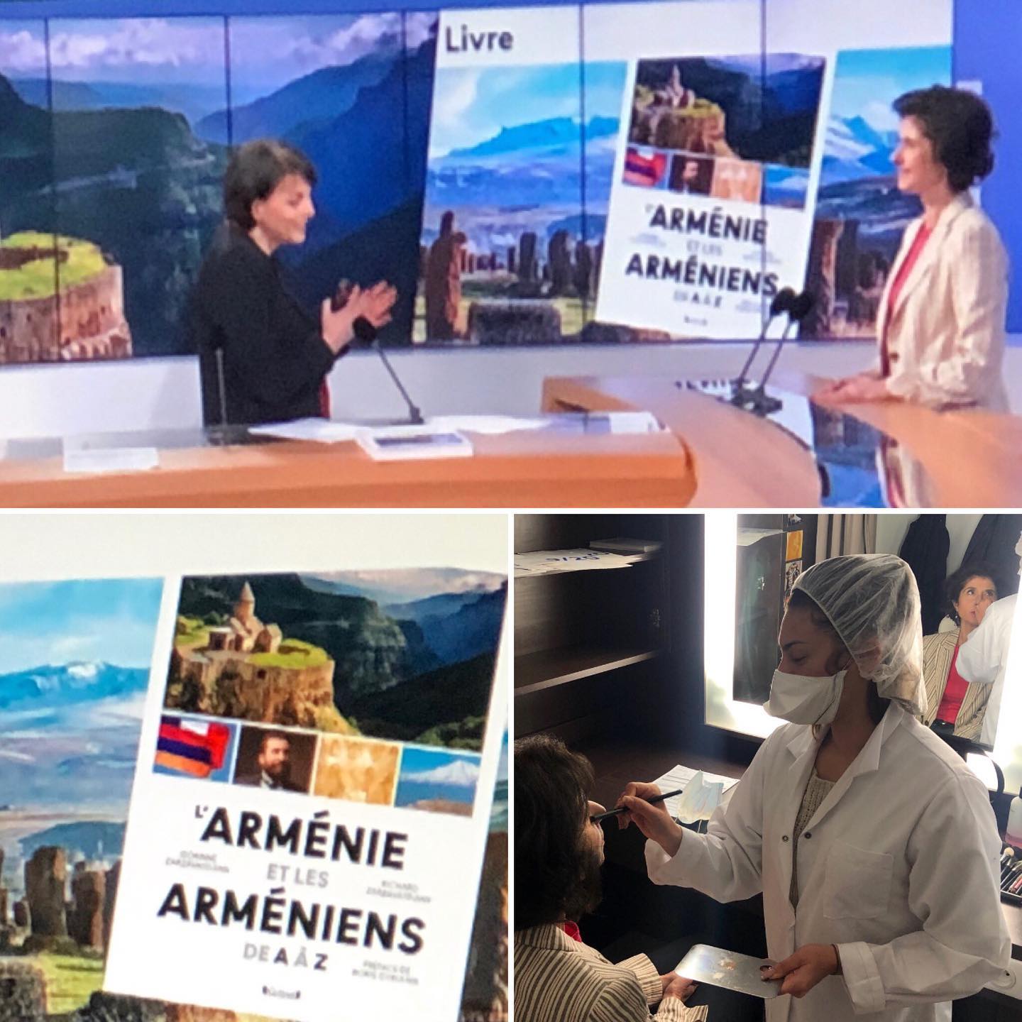 Corinne Zarzavatdjian à France3 Provence: présente le livre  l’Arménie de A à Z et l’histoire des Arméniens à Marseille