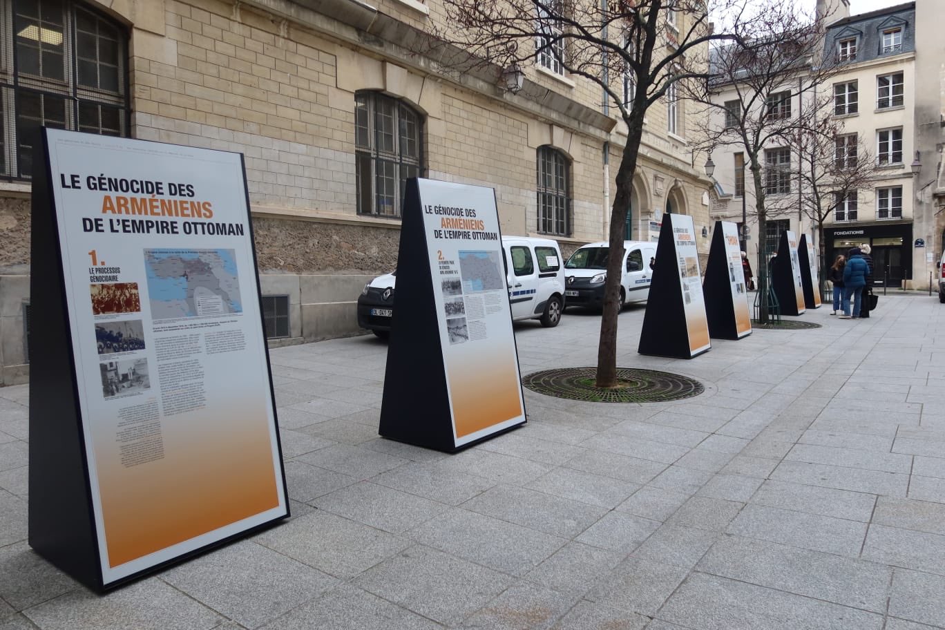 Mémorial de la Shoah : exposition portant sur l’histoire des génocides au XXe siècle