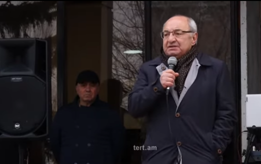 Manifestation à Sevan du Mouvement pour le Salut de la Patrie