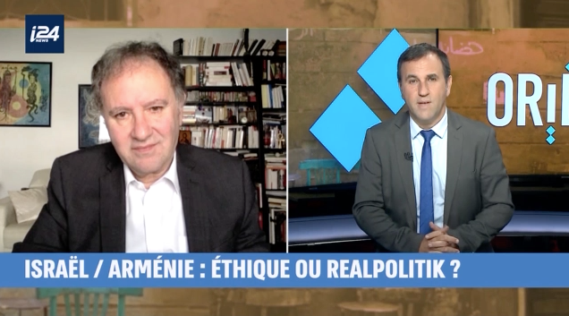 Interview d’Ara Toranian sur le thème « Israël/Arménie : éthique ou realpolitik ? »