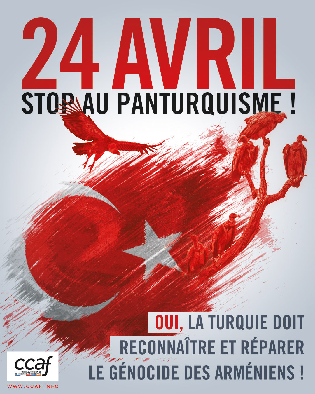 OUI la Turquie doit reconnaître et réparer le génocide des Arméniens !