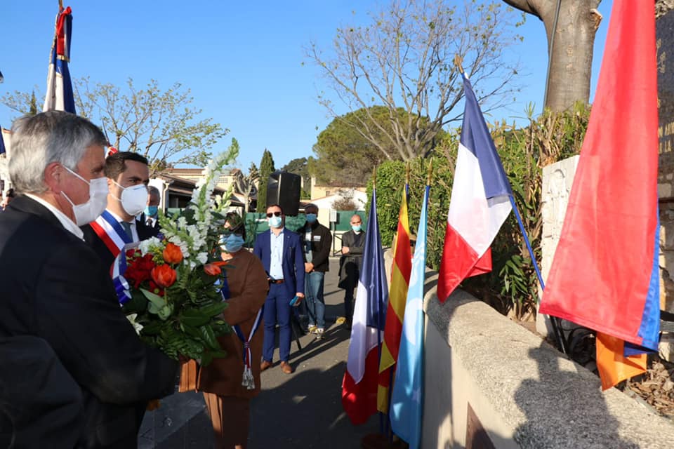 Commémoration du génocide des Arméniens à Allauch