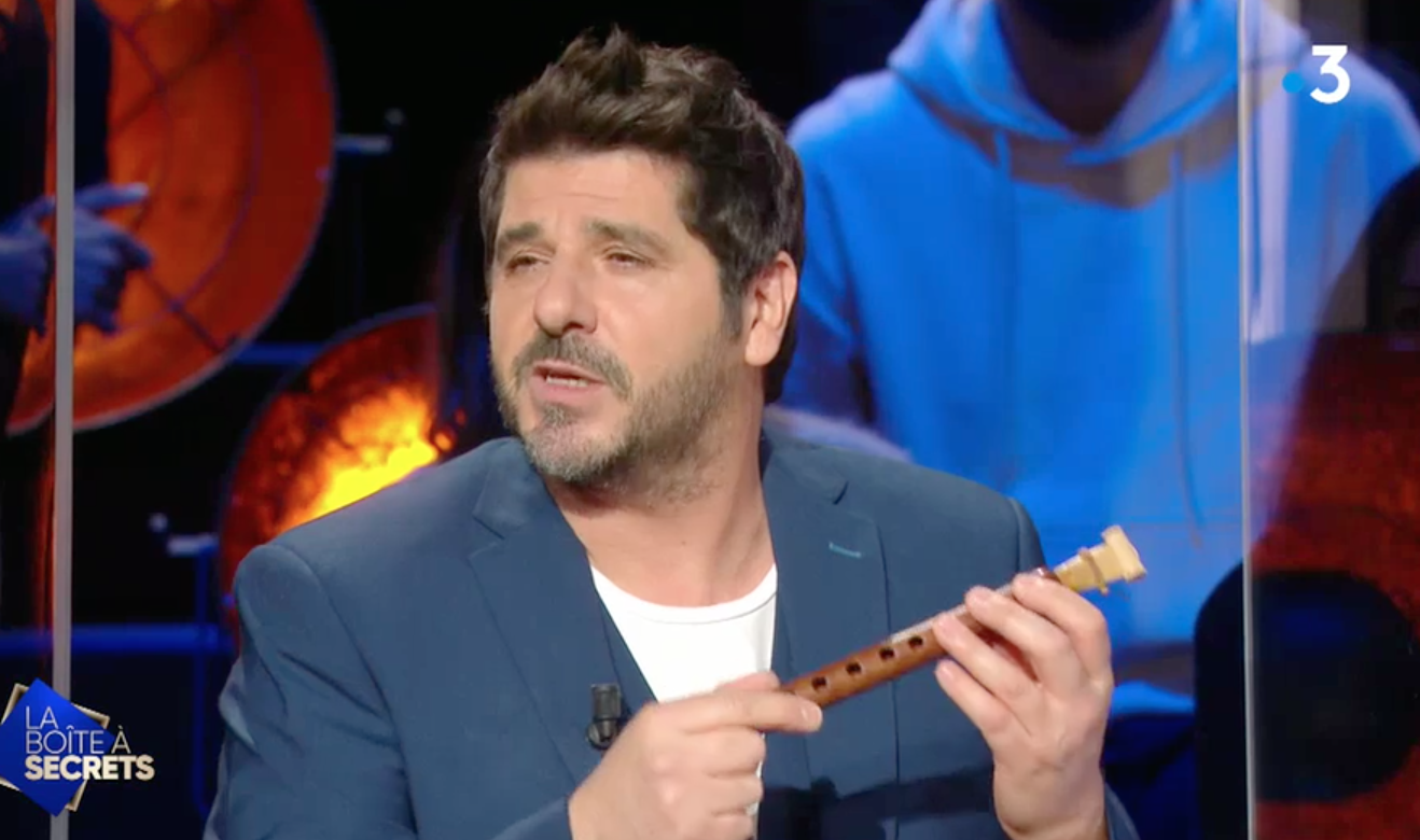 Séquence émotion avec Patrick Fiori sur France 3