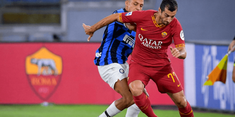 Inter Milan-AS Rome (3-1), Henrikh Mkhitaryan a marqué son 11e but en championnat d’Italie et désigné Meilleur joueur du match…une nouvelle fois !