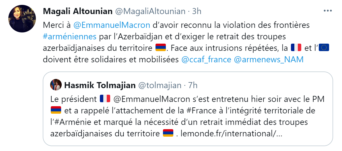 Réaction de Magali Altounian adjointe au Maire Nice