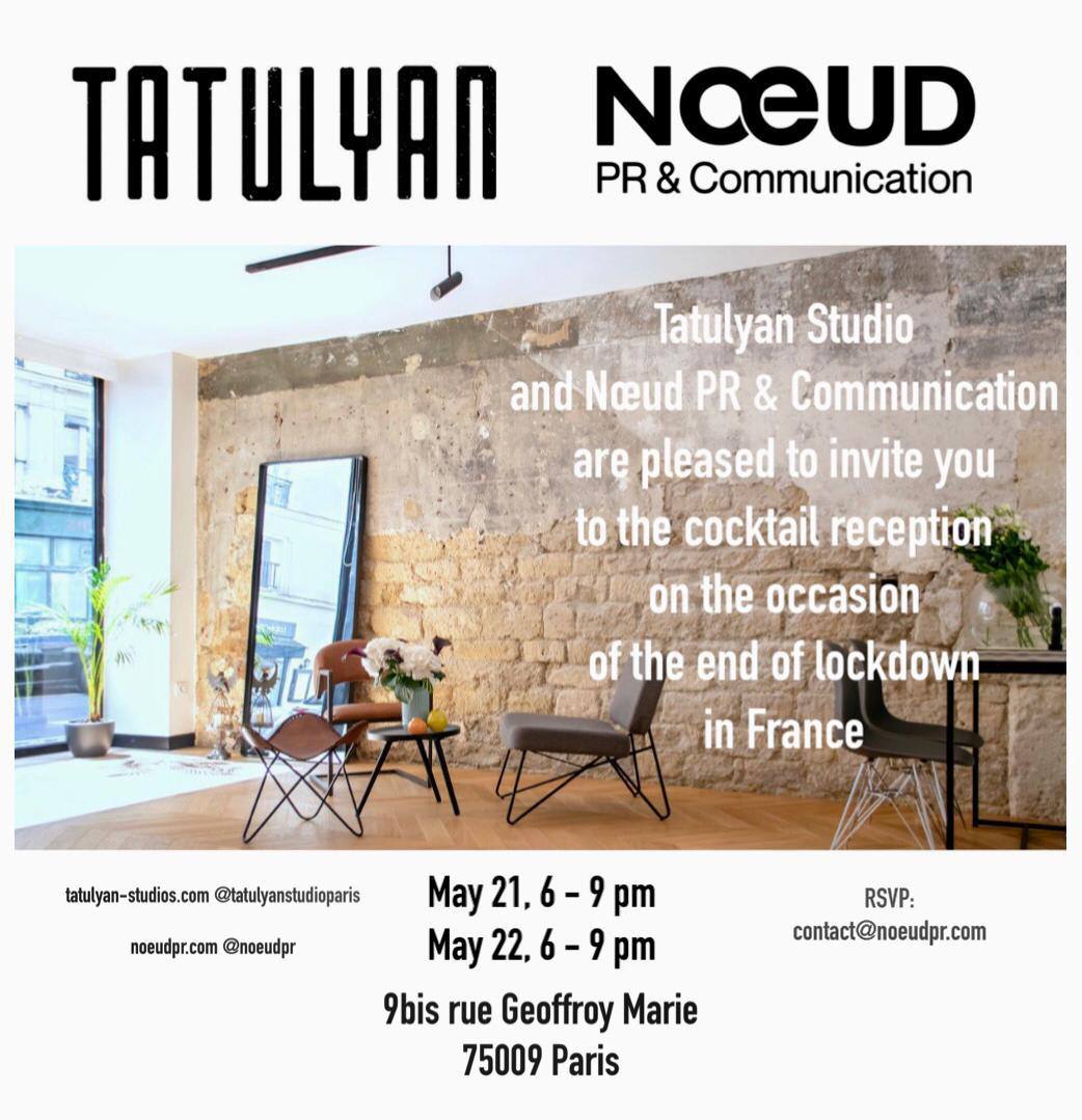 TATULYAN, nouvelle adresse parisienne