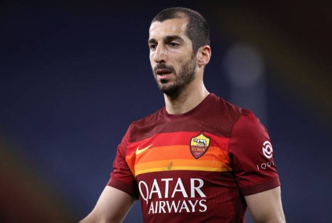 L’Arménien Henrikh Mkhitaryan (AS Rome) désigé dans l’équipe-type de la saison en championnat d’Italie