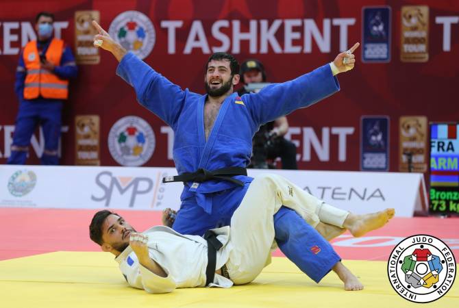 Le judoka Ferdinand Karapetyan a reçu son visa olympique il est le 14e athlète de l’Arménie qualifié aux 32e Jeux Olympiques d’été à Tokyo