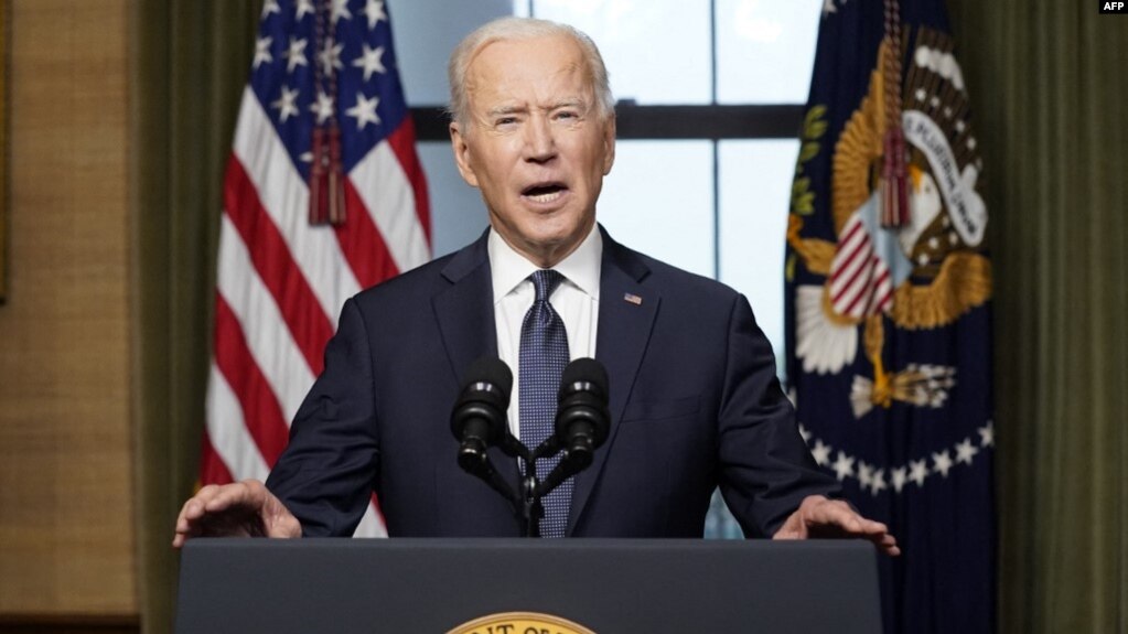 Les félicitations de Joe Biden