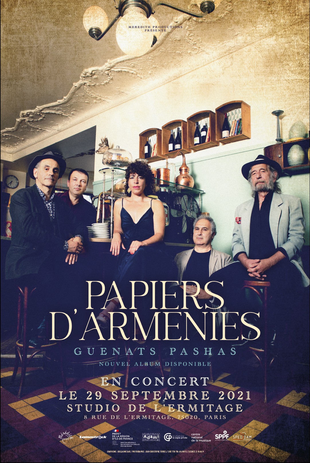 Papiers d’Arménies en concert