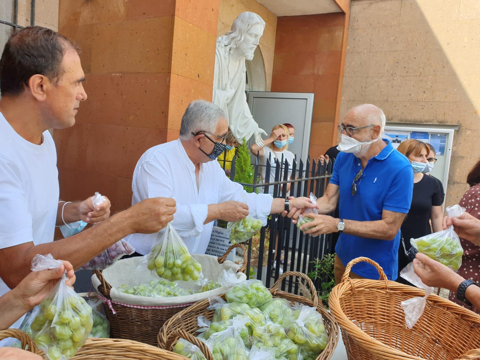 Saintes Messes de l’Assomption de la Vierge Marie et bénédictions du raisin