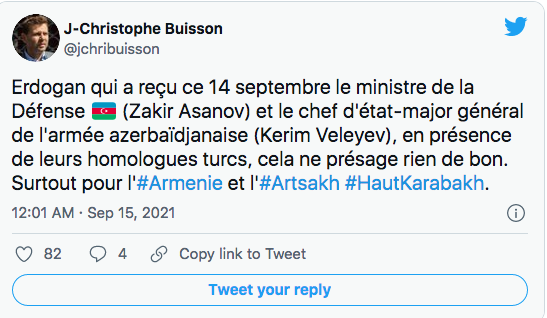 JC Buisson : hierarchie militaire azérie chez Erdogan