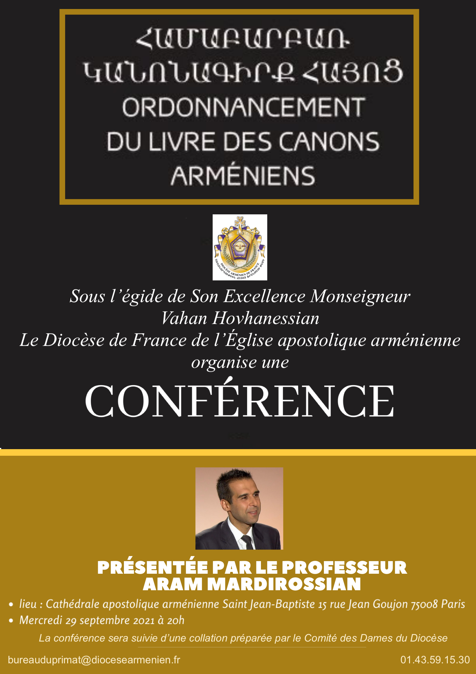 Ordonnencement du livre des canons arméniens