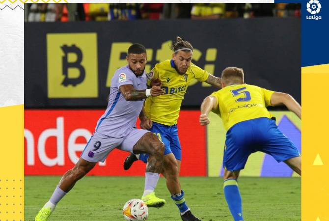 Cadix a tenu en échec Barcelone (0-0) l’international arménien Varazdat Haroyan joua toute la rencontre