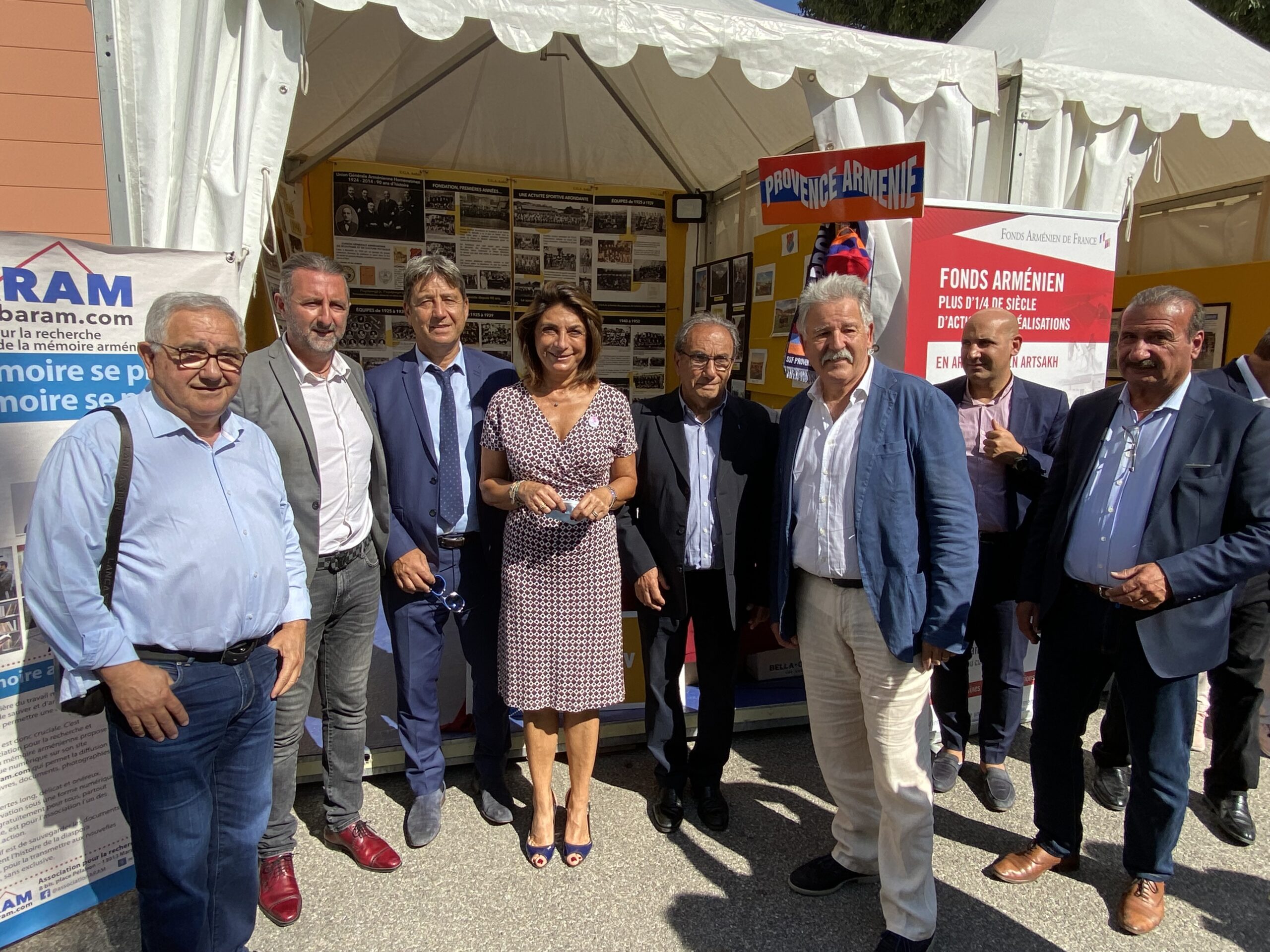 Martine Vassal inaugure le pavillon Arménie