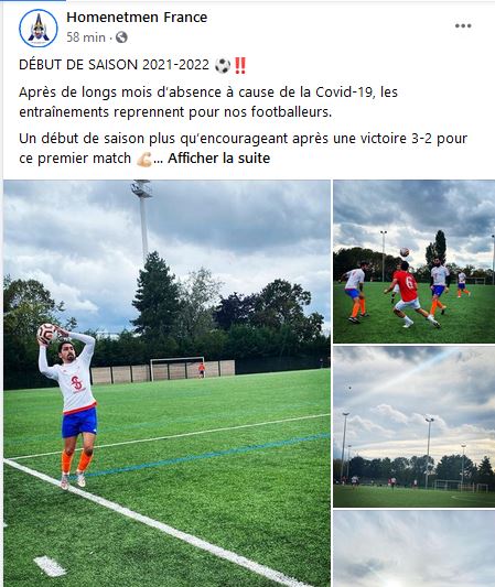 Début de saison 2021-2022