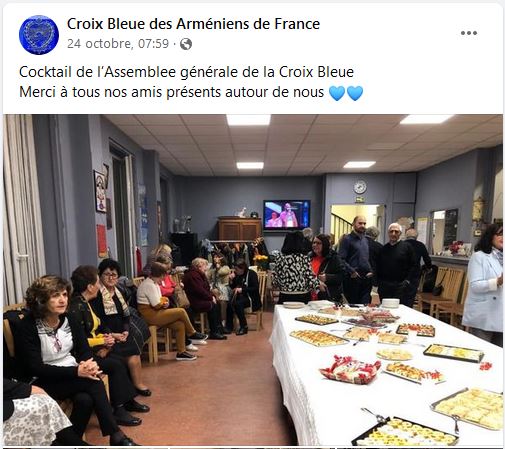 Cocktail de l’Assemblee générale de la Croix Bleue