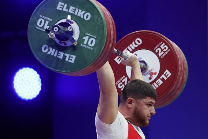 L’haltérophile Andranik Karapetyan est devenu petit médaillé d’or du Championnat du monde