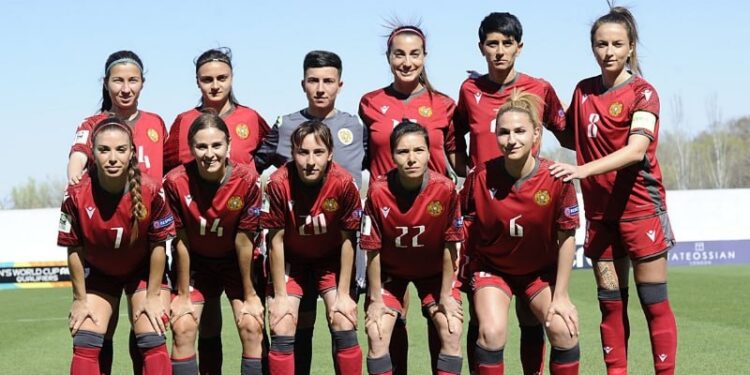 Nouvelle défaite de l’équipe féminine d’Arménie de football qui perd face à l’Albanie (0-4) à Armavir (Arménie)