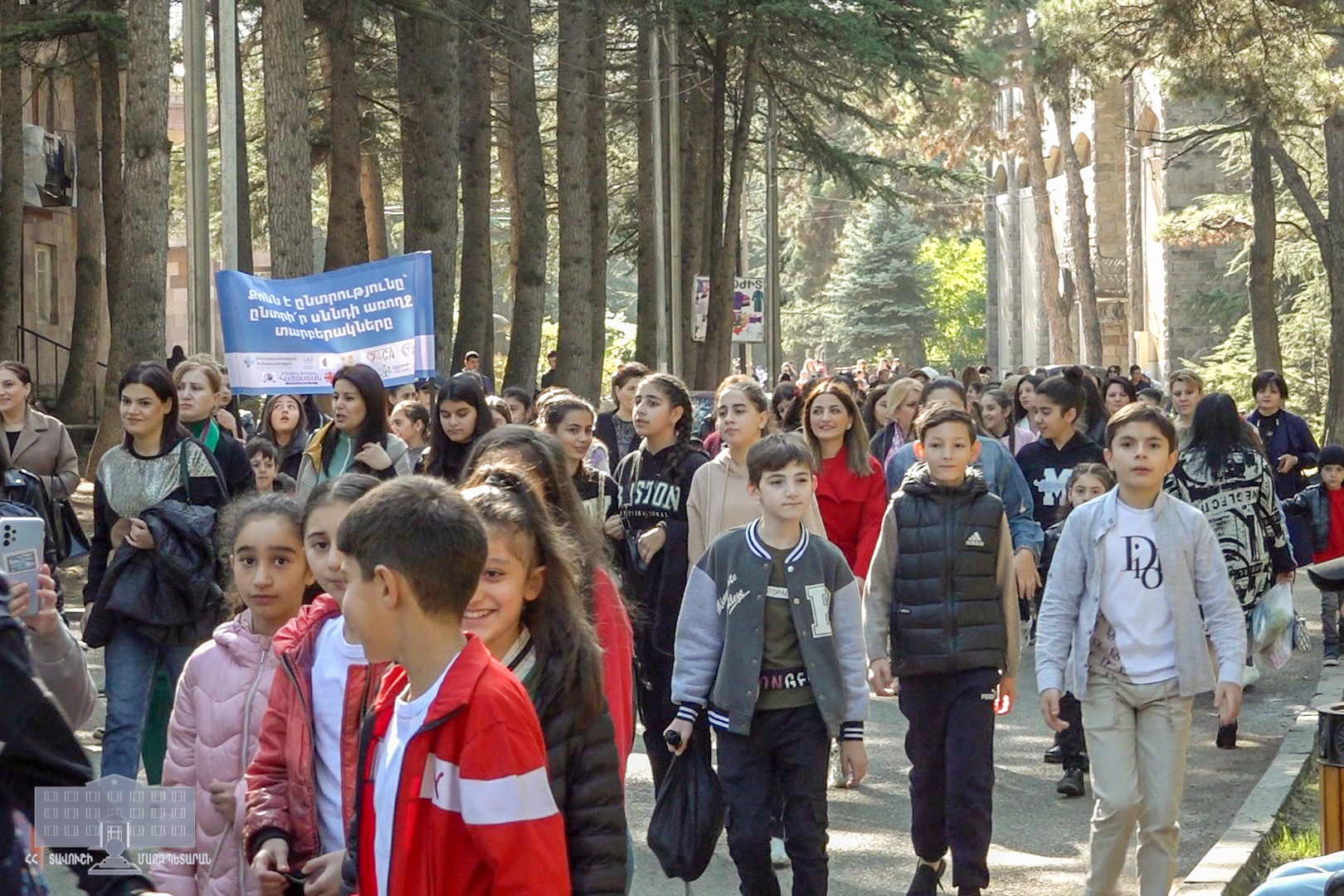 Course pour un mode de vie sain à Idjevan chef-lieu de la région de Tavush au nord-est de l’Arménie