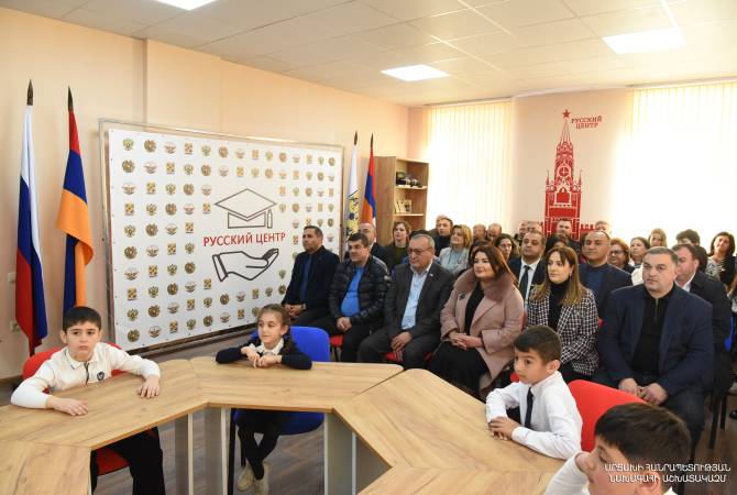 Ouverture d’un centre russe à Stepanakert