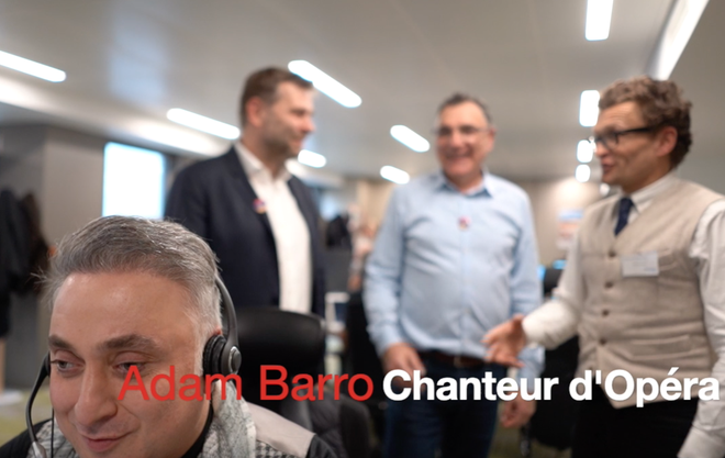 Adam Barro au Fonds Arménien de France