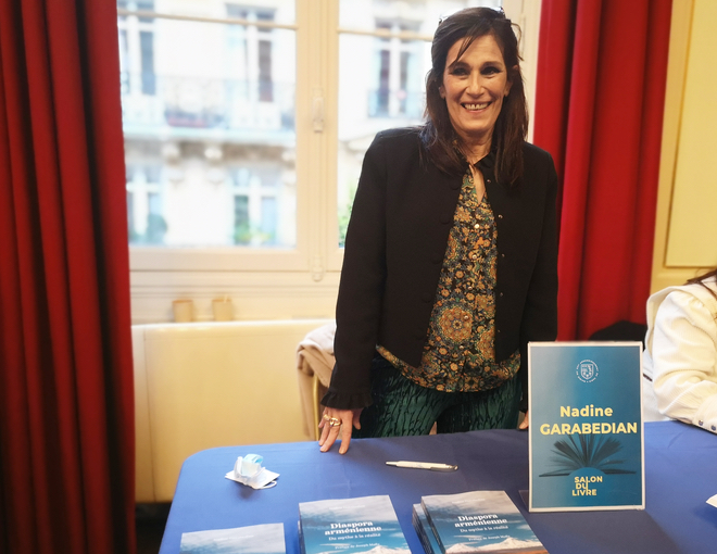 Nadine Garabedian pour son livre «Diaspora arménienne»