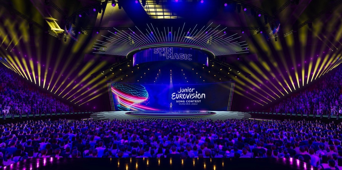 L’Eurovision Junior 2022 à Erévan fut suivie par 33 millions de téléspectateurs en Europe