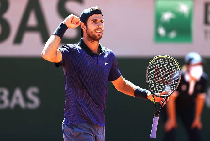 L’arméno-russe Karen Khachanov est en quart de finale de l’Open d’Australie