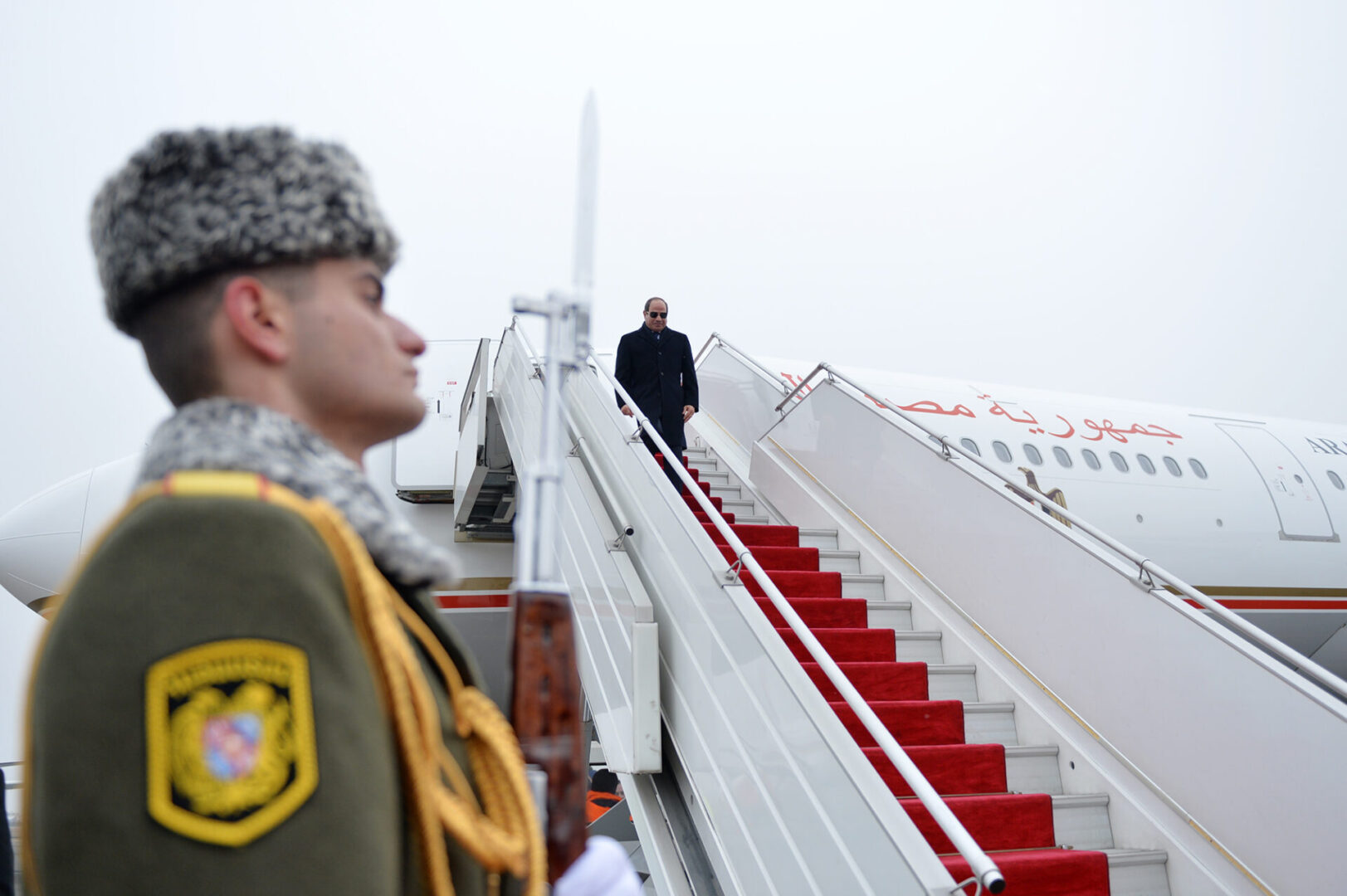 Le président égyptien Al-Sissi est en Arménie pour une visite officielle historique de deux jours