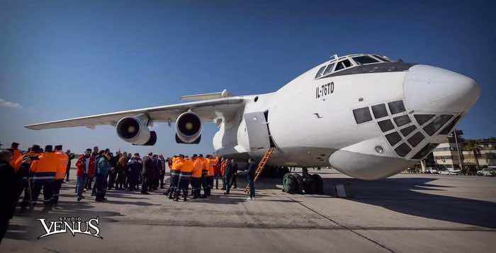 L’équipe de secours arménienne est arrivée en Syrie