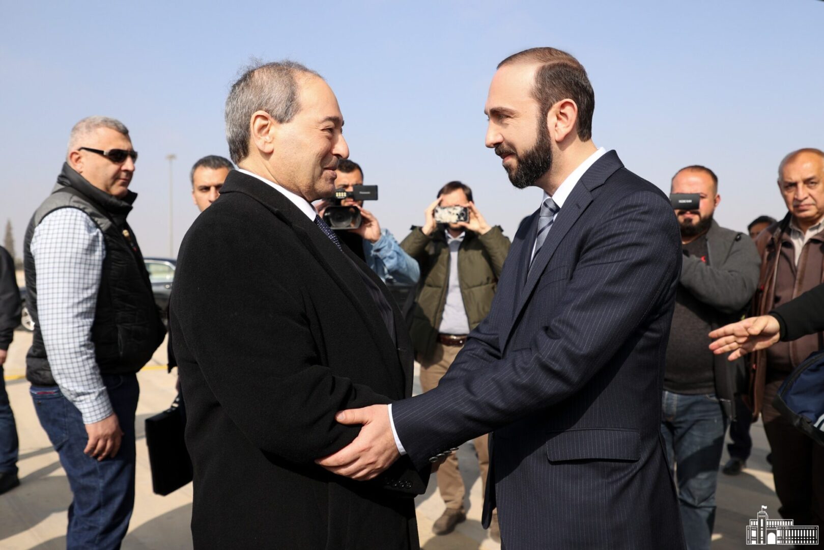 La délégation arménienne conduite par Ararat Mirzoyan est arrivée à Damas (Syrie)