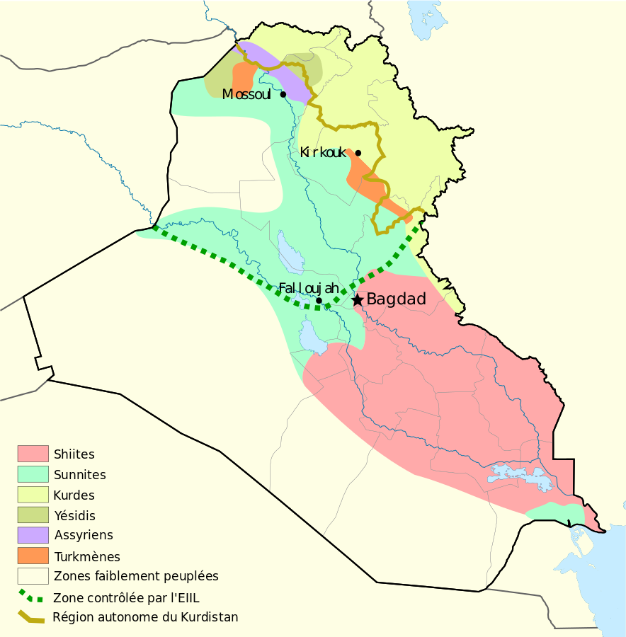 Manifestation au Kurdistan contre les bombardements turcs