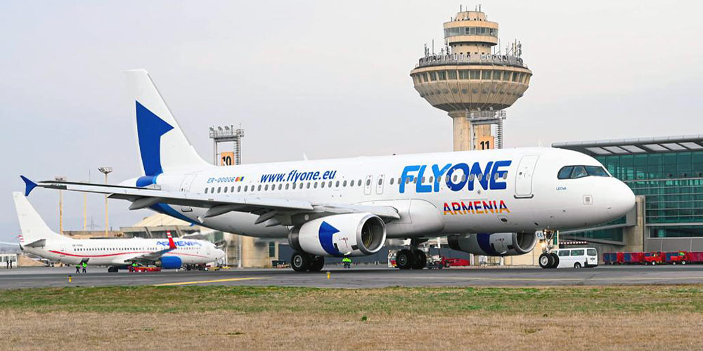 La compagnie aérienne FlyOne Armenia débuté les vols réguliers Erevan – Barcelone – Erevan