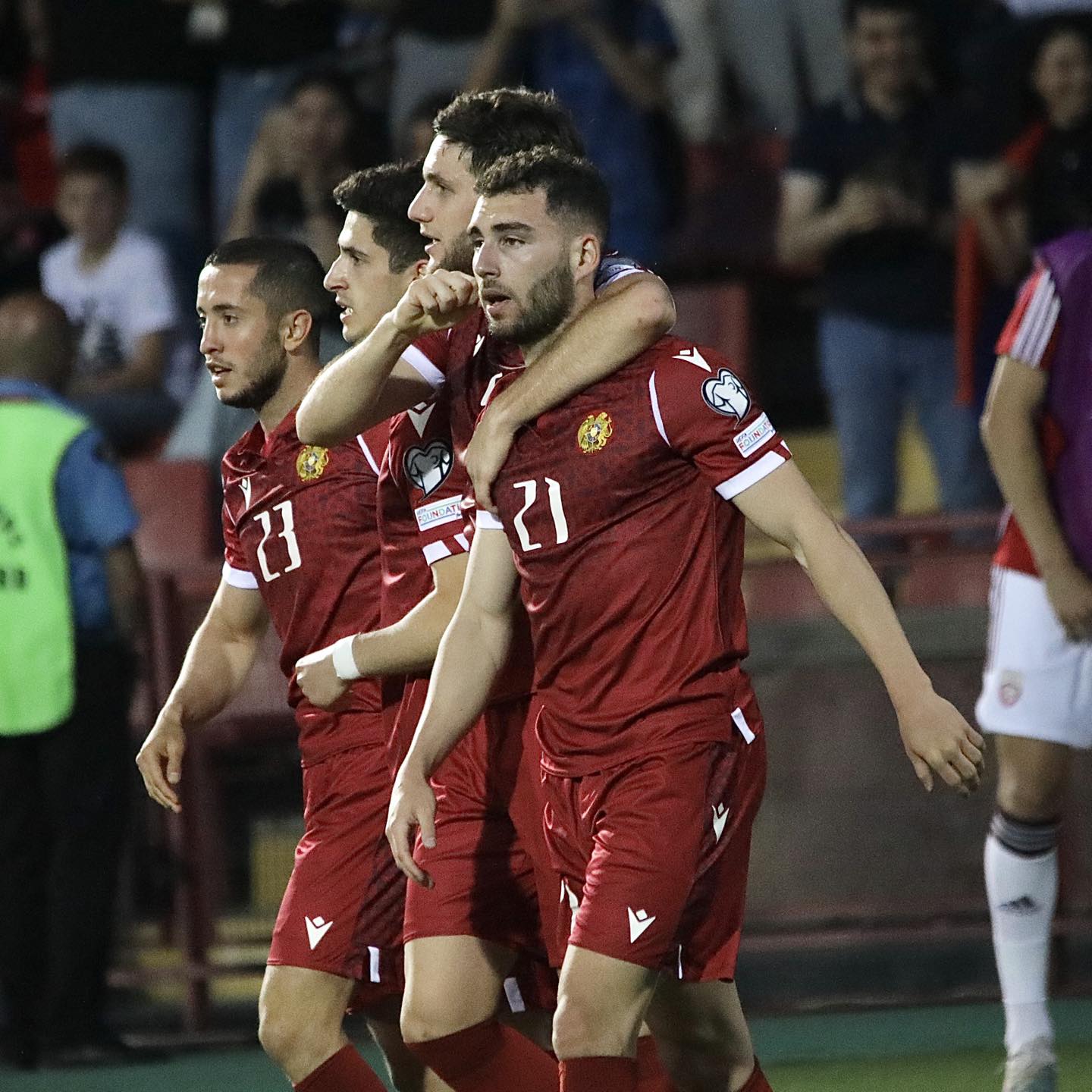 L’Arménie s’est imposée 2-1 face à la Lettonie à Erévan pour son 3e match des éliminatoires de l’Euro 2024