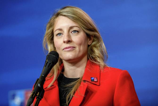 La ministre canadienne des Affaires étrangères, Mélanie Joly, se rendra en Arménie pour l’ouverture de l’ambassade