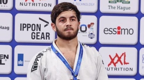 Ashik Andreyan (Arménie) médaillé de bronze aux championnats d’Europe junior de judo à La Haye