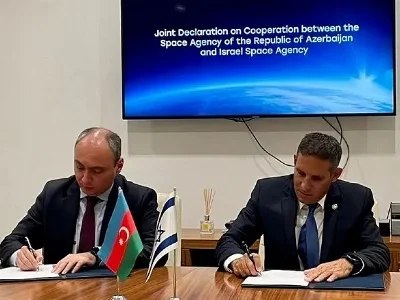 Israël et l’Azerbaïdjan ont signé un accord de coopération dans le domaine spatial