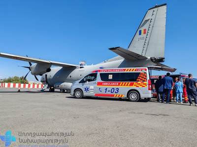 5 mineurs grièvement brûlés par l’explosion en Artsakh ont été transférés aux États-Unis et en Belgique pour poursuivre leur traitement